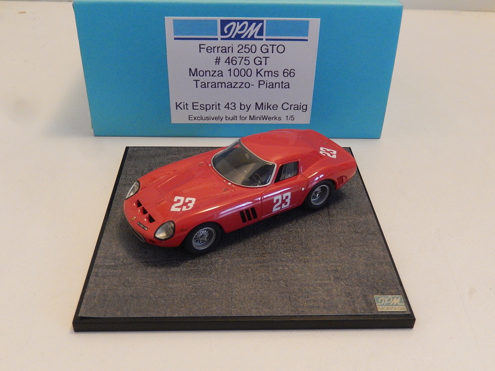 JPM : Ferrari 250 GTO 4675 Monza 1966 --> SOLD